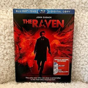 John Cusack The Raven DVD + Blu-Ray Movie